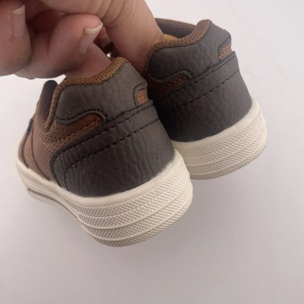 Bass Toddler Boys Shoes Size 5‎ | 753297-C9H Brown Slip On Loafers
